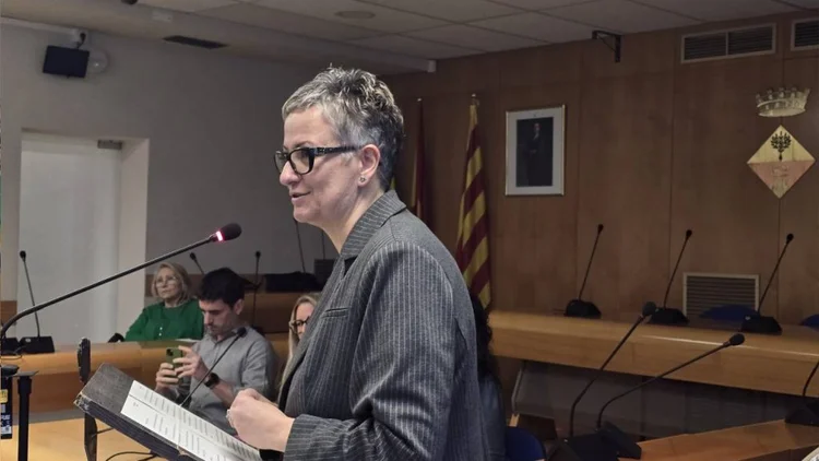 Anna Casado en el evento de presentación de la AFFCOM