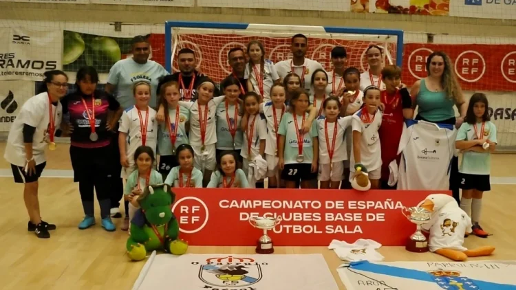 Benjamín Femenino A junto con O'Parrulo
