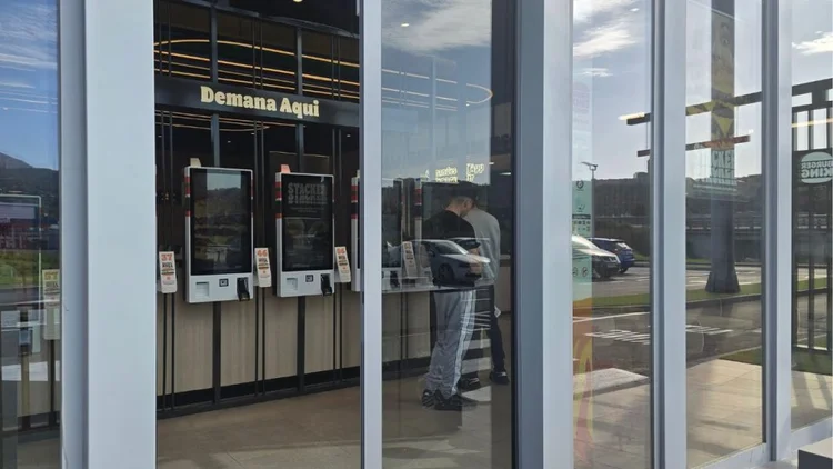 Entrada del Burger King d'Olesa