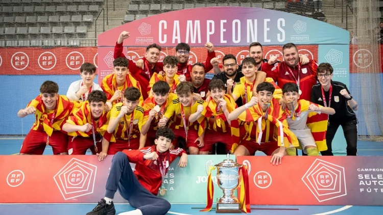 Equipo sub-12 de fútbol sala