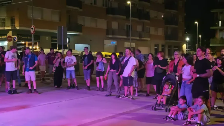 Gente en el concierto