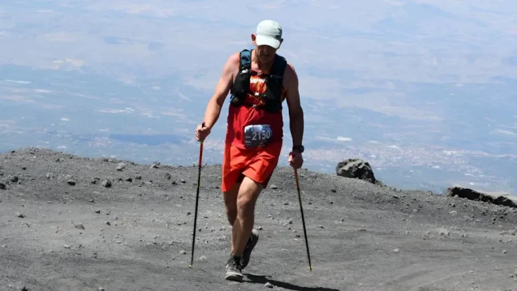 Zbigniew Podwika en la montaña