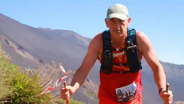 Zbigniew Podwika durante la carrera