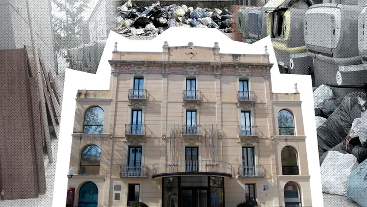 Fotoilustración del Ayuntamiento de Olesa