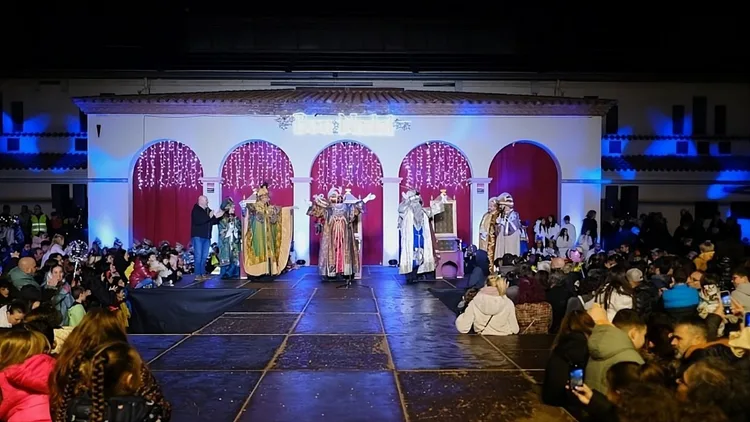 Éxito en la cabalgata de Reyes de Olesa de Montserrat