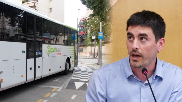 Serradó acusa la Generalitat de no tenir «ganes» de recuperar la parada de bus mentre admet que no té una alternativa accessible habilitada
