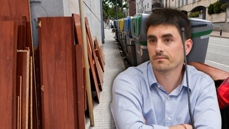 Marc Serradó y voluminosos en la calle