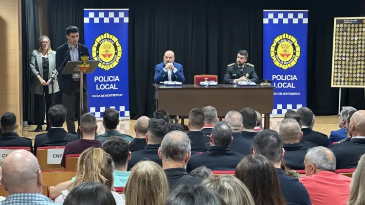 Olesa celebra San Miguel con reconocimientos y el reto de fortalecer la Policía Local