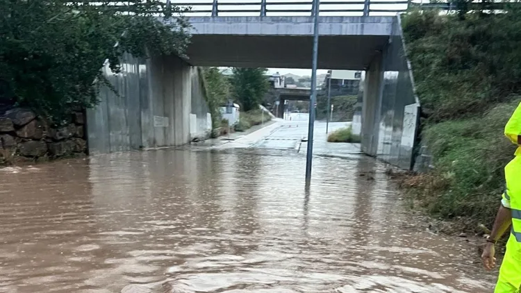 Olesa de Montserrat afronta inundaciones por la DANA