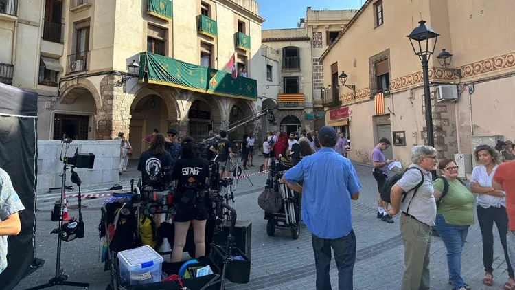 Olesa de Montserrat: escenario del rodaje de la serie "Pubertad"