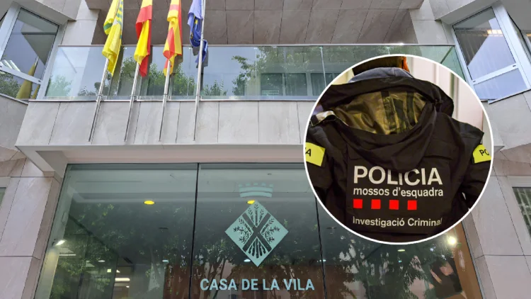 Els Mossos registren l'Ajuntament d'Esparreguera buscant contractes d'una fundació investigada per corrupció en la que és patró l'alcalde d'Olesa
