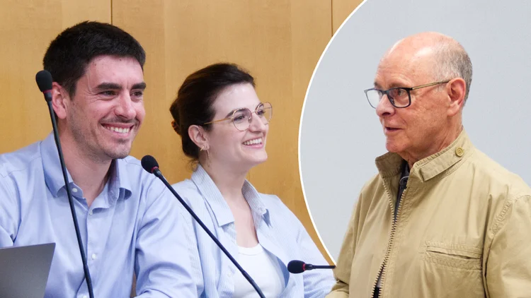 Marc Serradó, Emma Duran i representant d'ASPQ