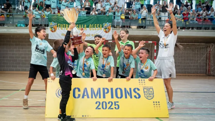 Triunfo del FS Olesa con cinco equipos en las finales y tres títulos de campeones