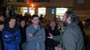 Fill de la víctima parlant amb Marc Serradó