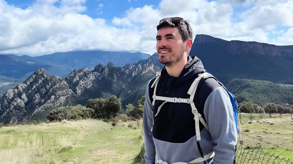 Marc Serradó a la Muntanya