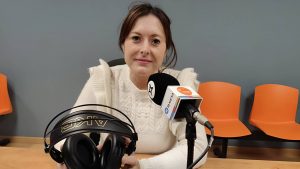 Raquel Montoya a Olesa Ràdio / Comunicació 21