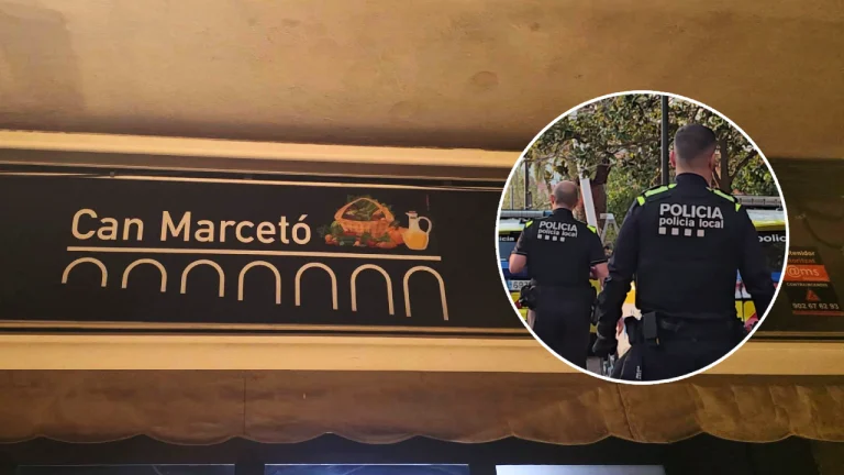 Fruiteria afectada i Policia Local